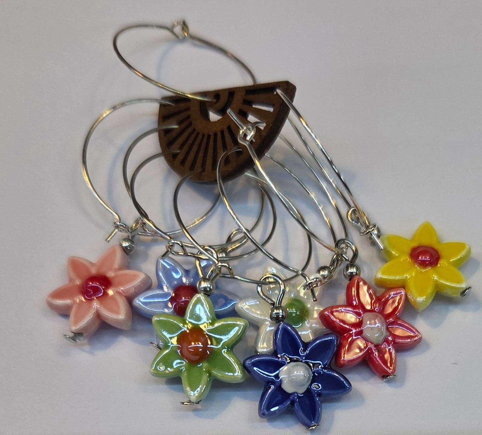 ID- verre à vin - Fleurs
