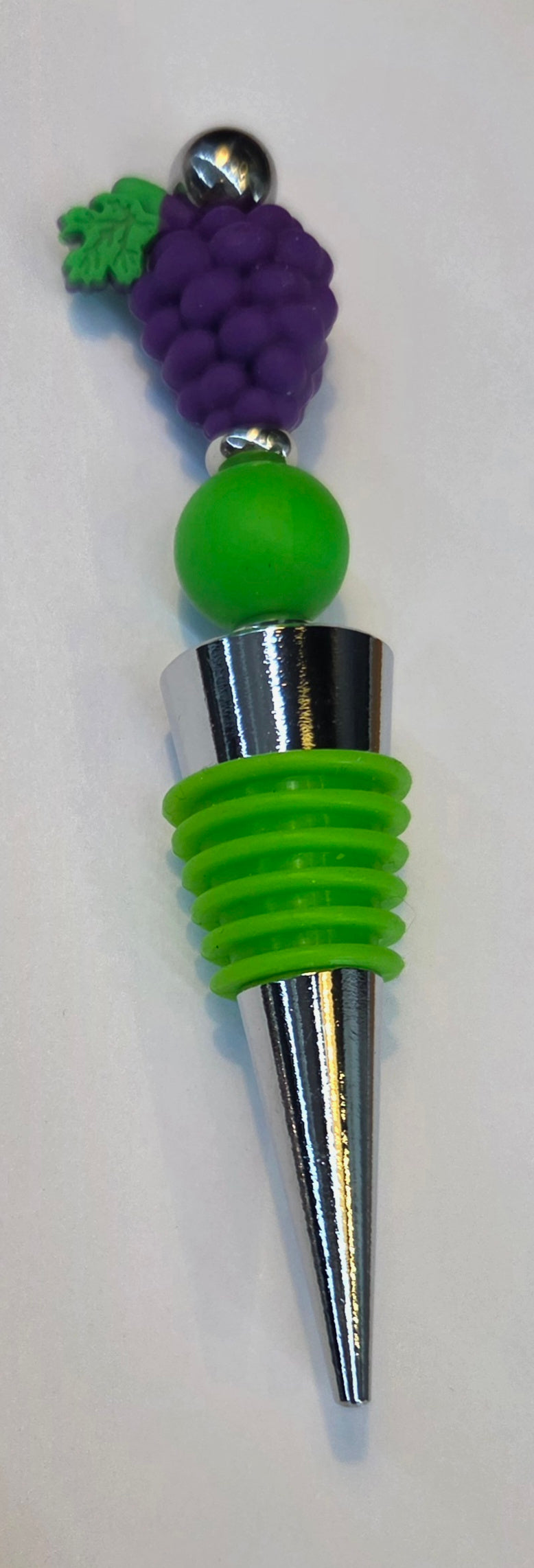 Bouchon à vin- Bille vert grape