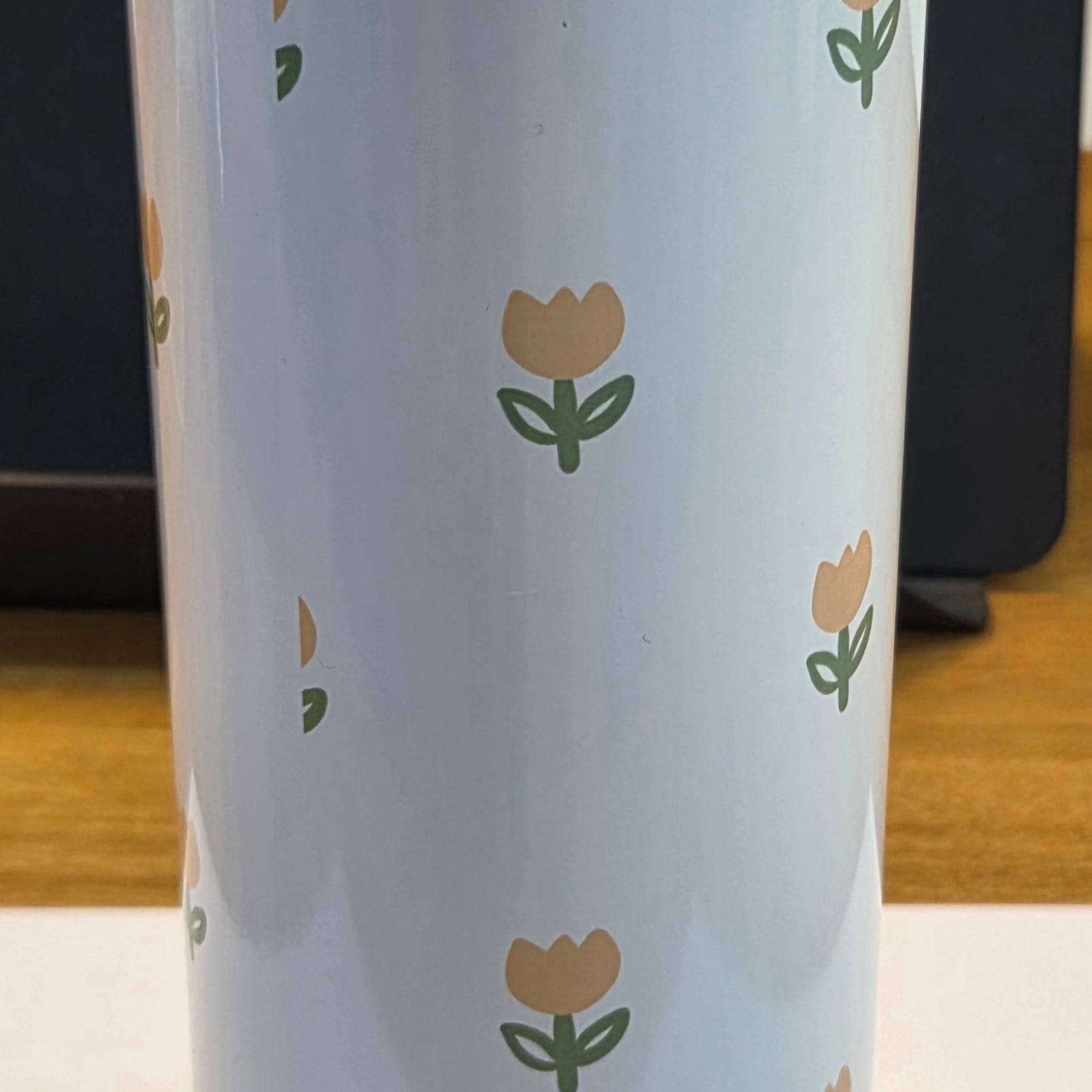 Tumbler isothermique- Fleur jaune