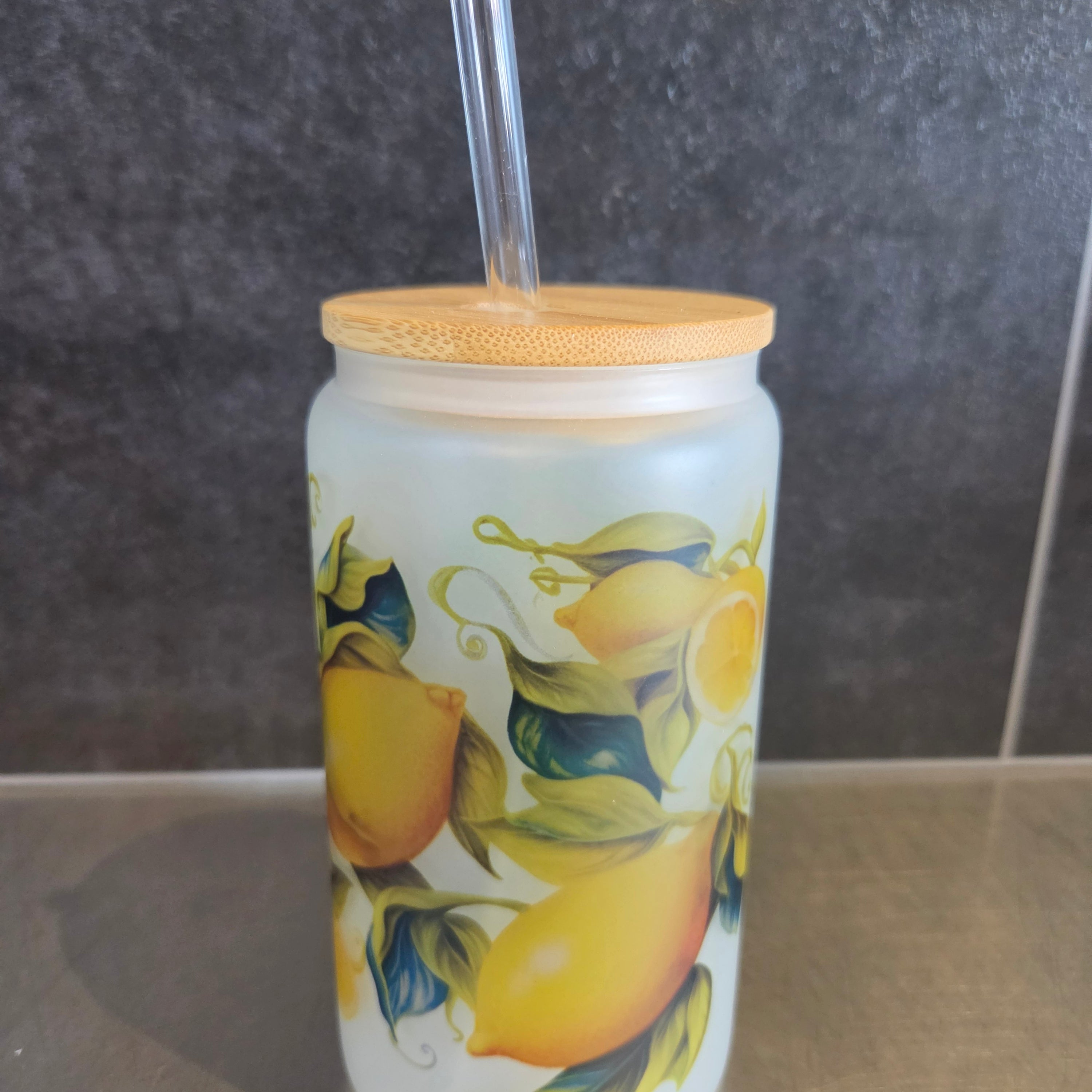 Verre givré- Citrons