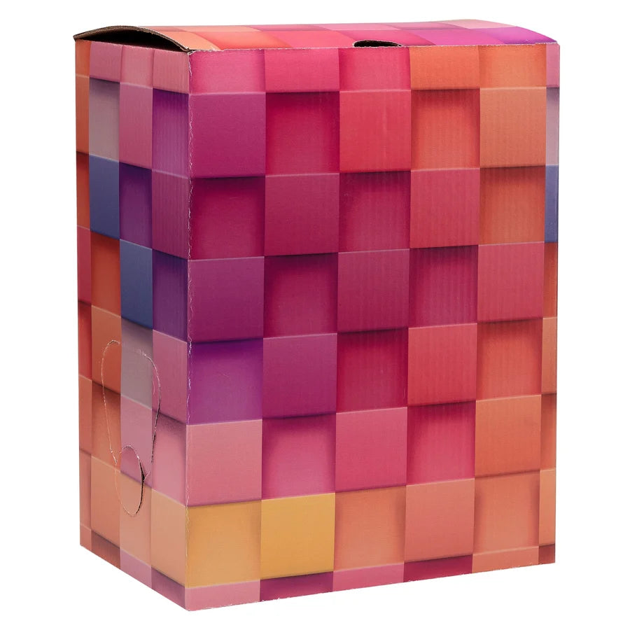 Boite pour vinier - ROSE CARRELÉ 5L