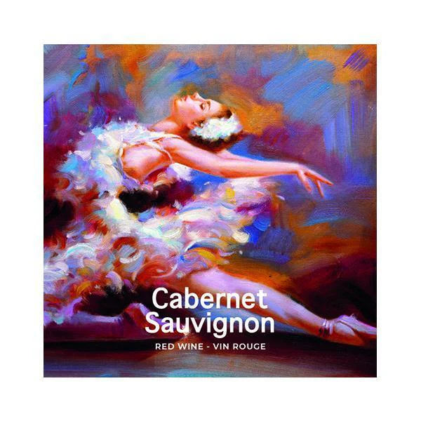 Etiquettes CABERNET SAUVIGNON ballet (pqt 30)