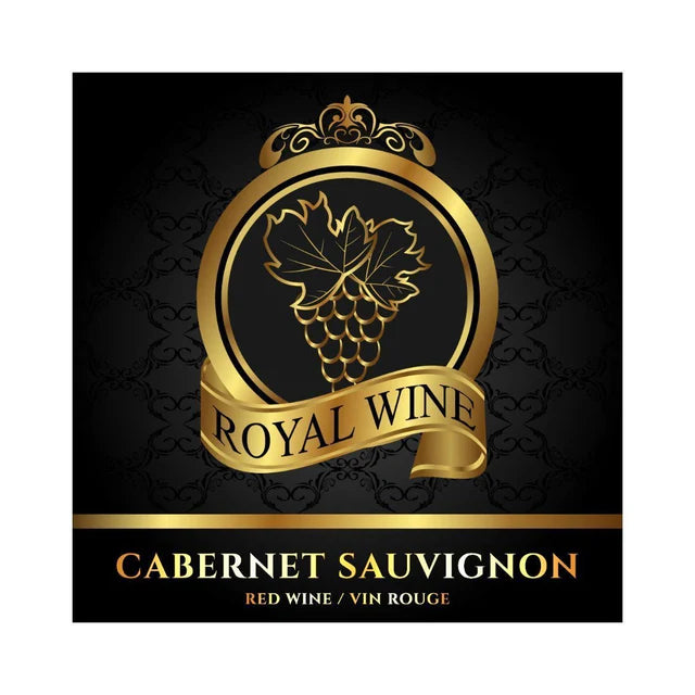 Etiquettes CABERNET SAUVIGNON royal (pqt 30)