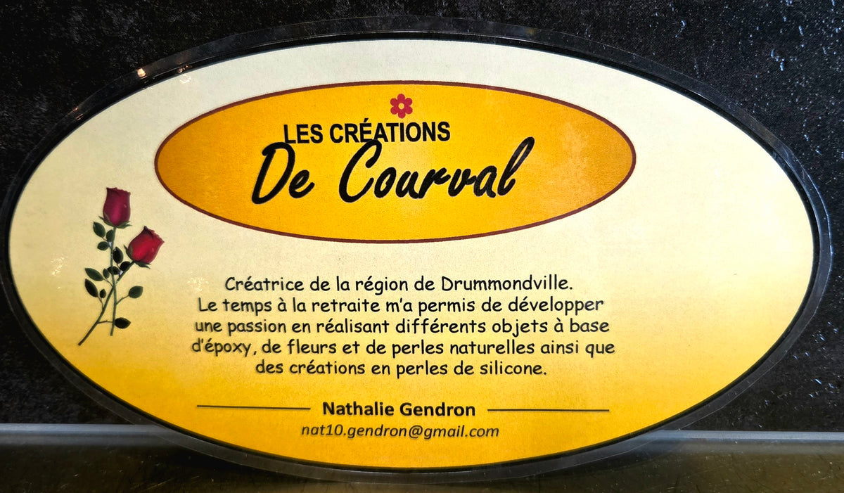 ID- verre à vin - Ronds Fleur