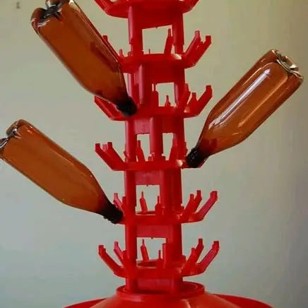 Égouttoir fixe 45 bouteilles (rouge)