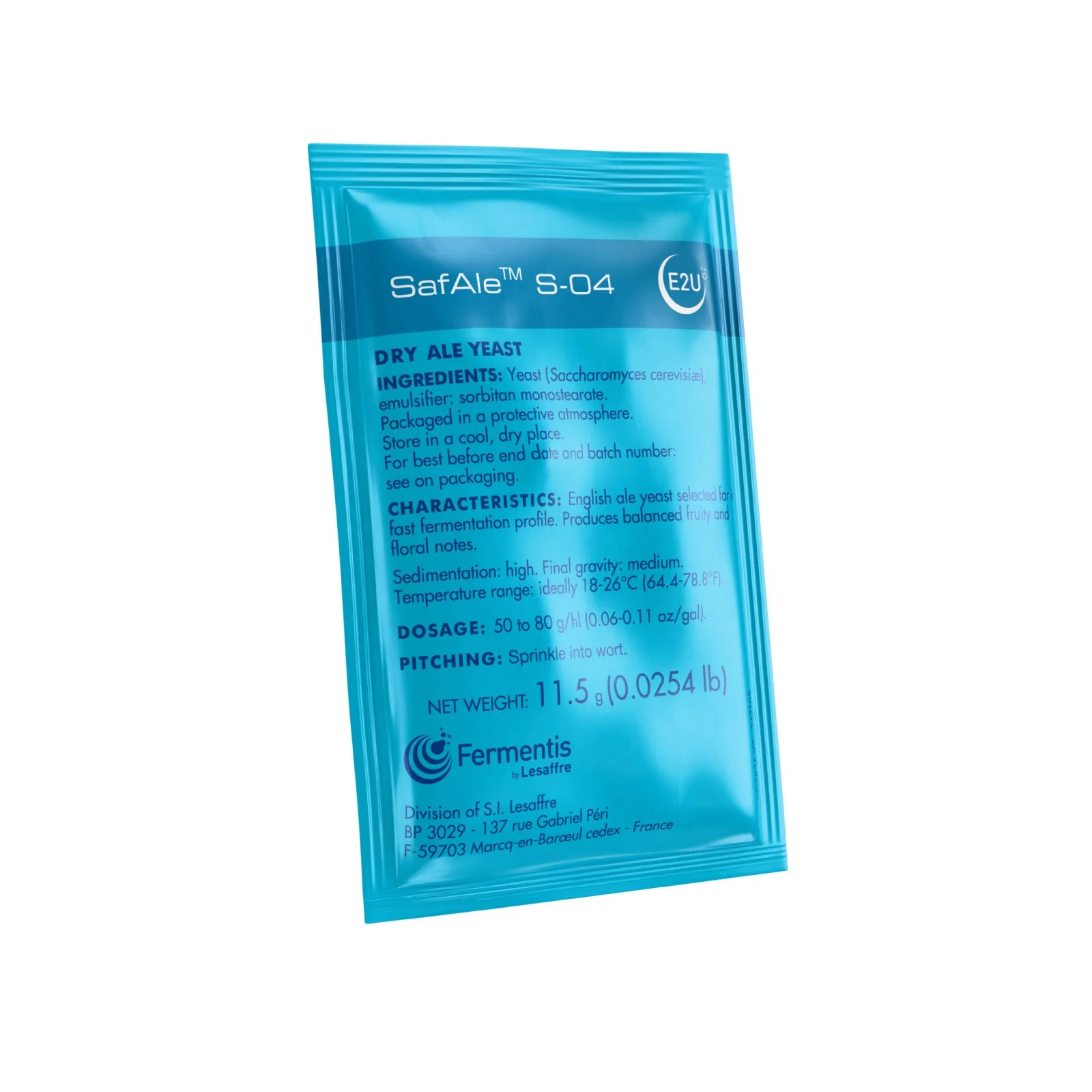 Levure Safale S-04 11.5 g