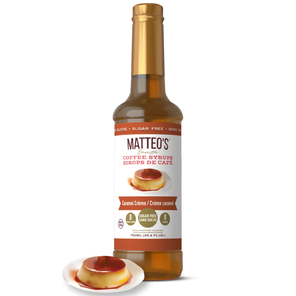 Matteo's - Sirop Café | Crème Caramel 750 ml