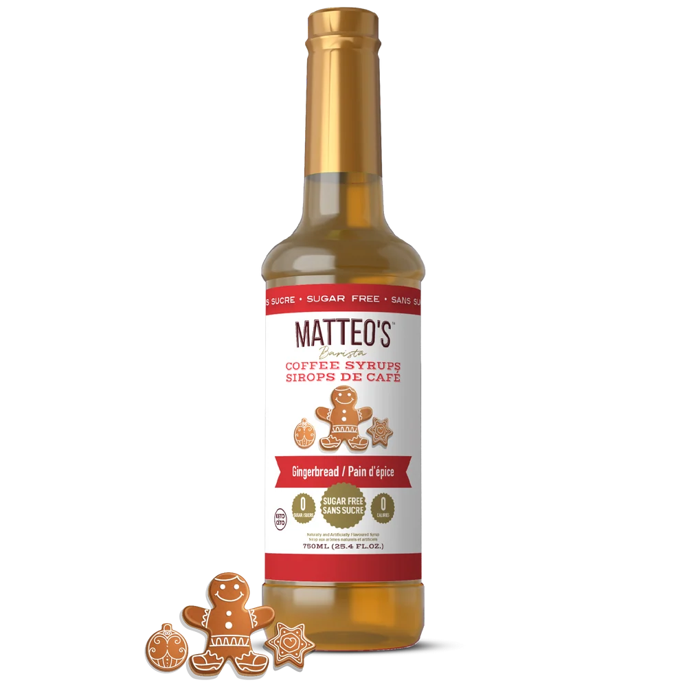 Matteo's - Sirop Café | Pain d'épice 750 ml
