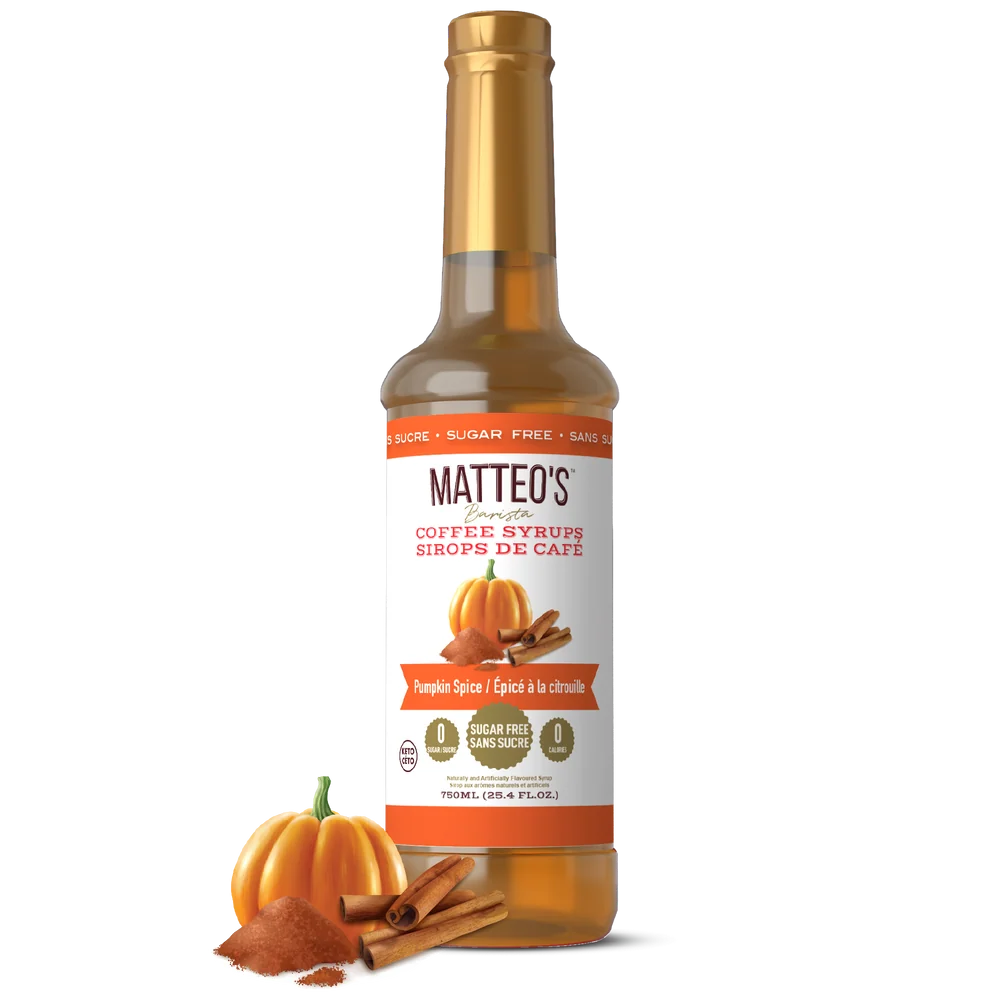 Matteo's - Sirop Café | Épicé à la Citrouille 750 ml