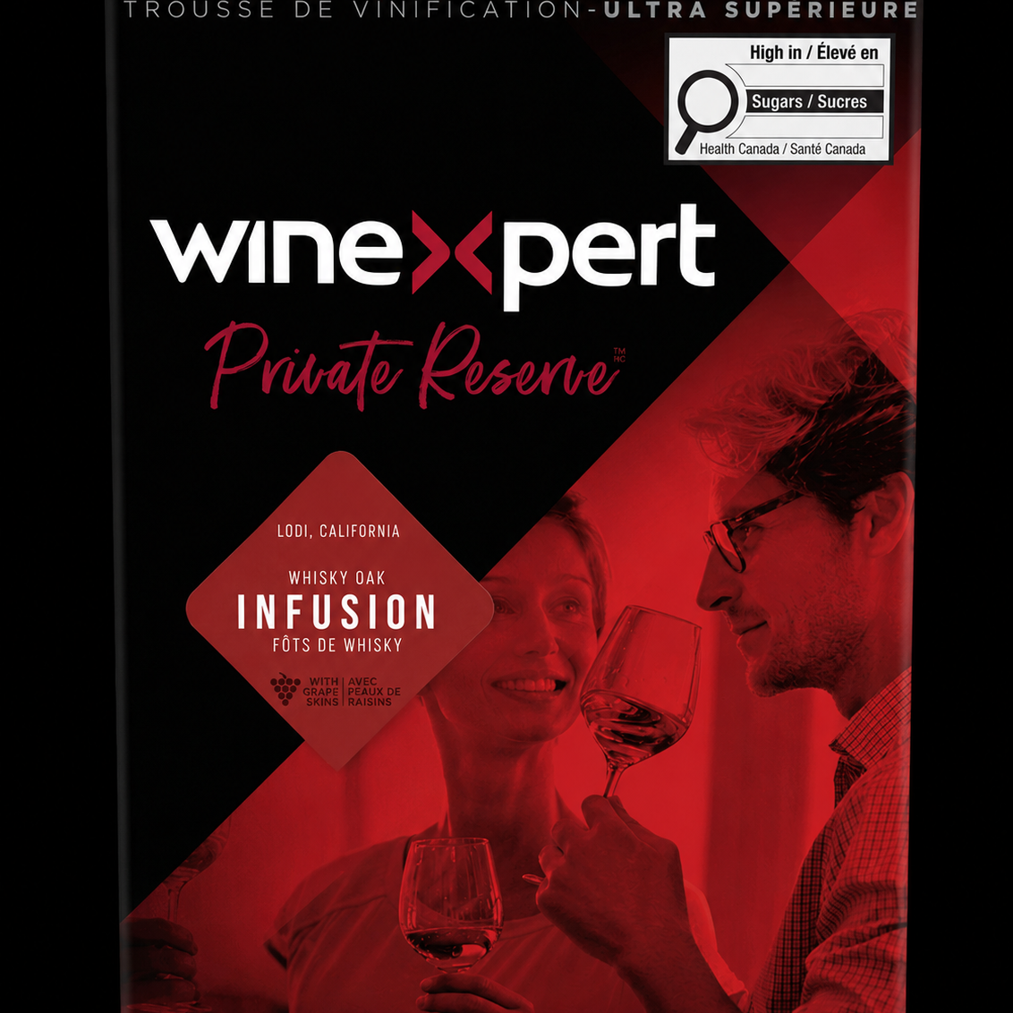 PR - Infusion fûts de Whisky, Lodi, Californie - avec peaux de raisin