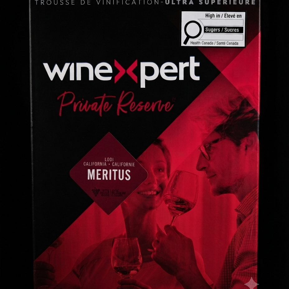 PR - Meritus, Lodi, Californie- avec peaux de raisin