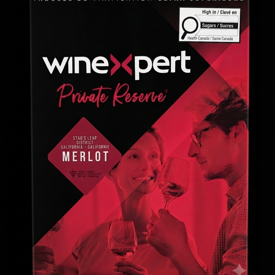 PR - Merlot, Stag's Leap District, Californie - avec peaux de raisin