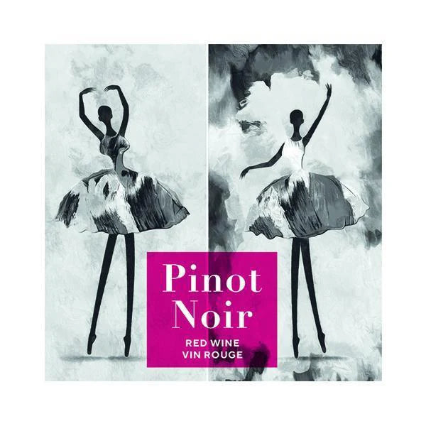 Etiquettes PINOT NOIR ballerine (pqt 30)
