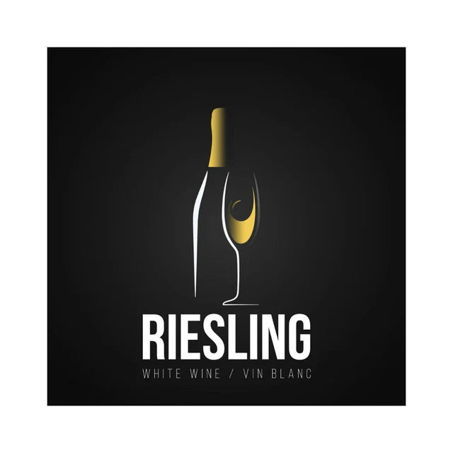 Etiquettes Riesling noir (pqt 30)
