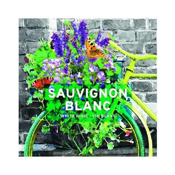 Etiquettes Sauvignon Blanc fleurs (pqt 30)