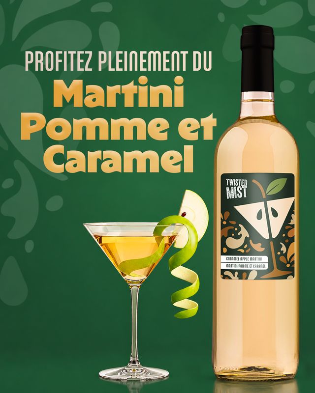 TM - Martini pomme et caramel