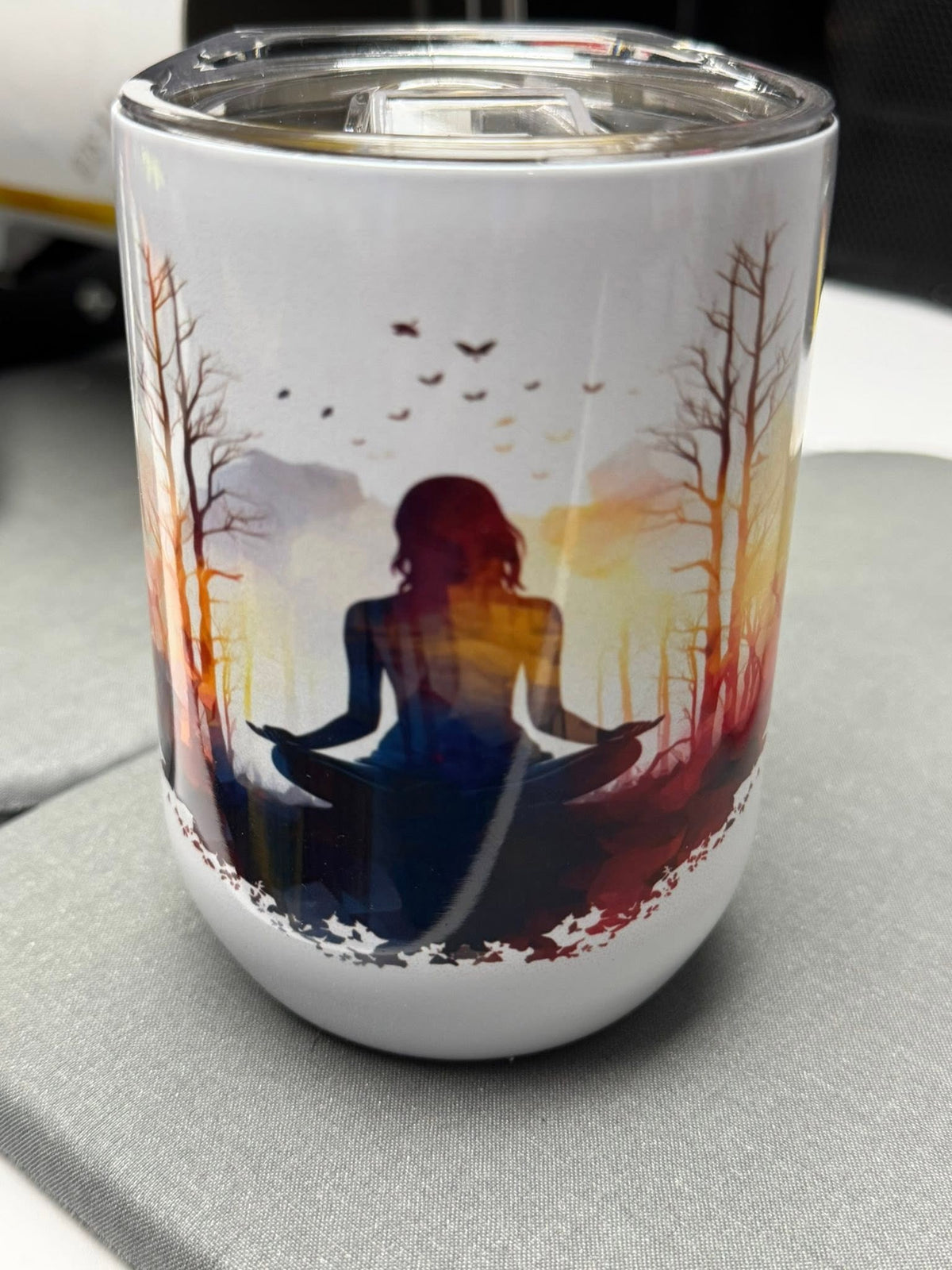 Verre à vin isothermique- Yoga