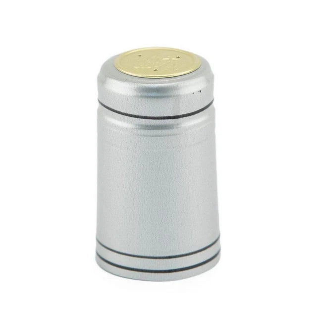 Cache-Bouchon- Gris ligne noire (pqt 30)