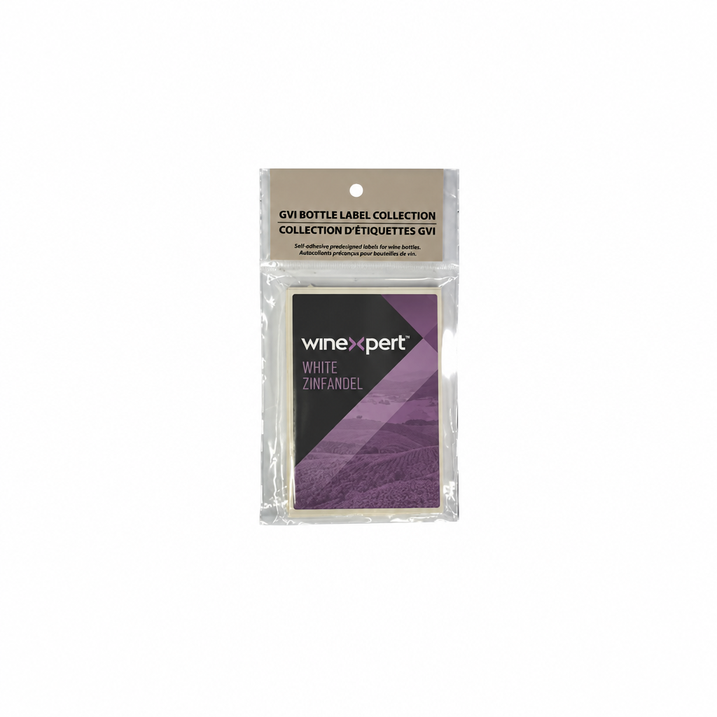 Etiquettes White Zinfandel WX (pqt 30)