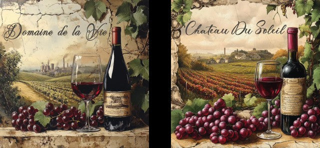 Sous-verre x4- Vins