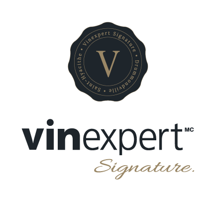 logo vinexpert signature contact